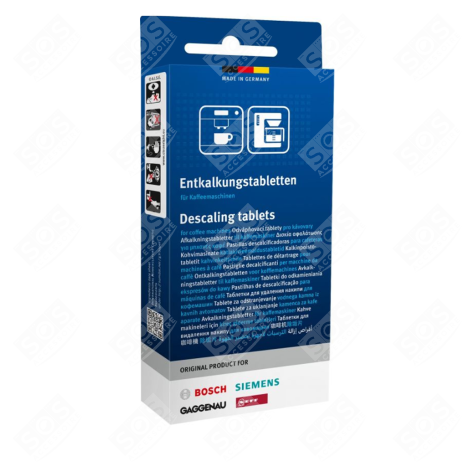 PASTILLE DÉTARTRANTES KAFFEEMASCHINE, ESPRESSOMASCHINE - 00311974