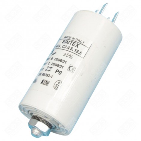 KONDENSATOR 12.5MF GESCHIRRSPÜLER, SPÜLMASCHINE - 481281728955, 2807960100