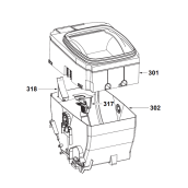 Oberer Halbbehälter (Referenz 301)