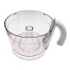 ZERKLEINERER-SCHÜSSEL OHNE DECKEL (OFFENER GRIFF WEISS) KÜCHENMASCHINE - KW665678