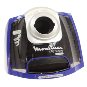 Kompletter Staubbehälter blau