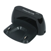 Schwarze Ladestation