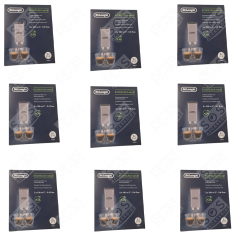 SET VON 9 NATÜRLICHEN ENTKALKERN NOKALK 2X100ML KAFFEEMASCHINE, ESPRESSOMASCHINE - 5513296011