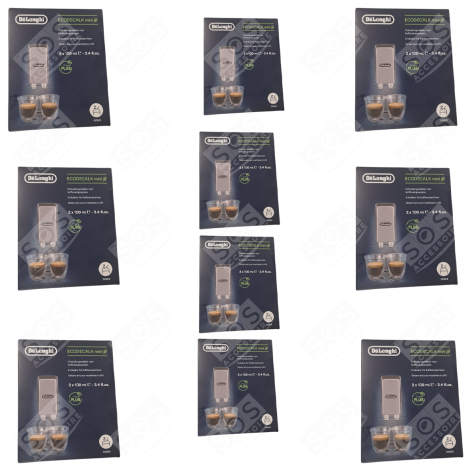 SET MIT 10 NATÜRLICHEN ENTKALKERN NOKALK 2X100ML KAFFEEMASCHINE, ESPRESSOMASCHINE - 5513296011