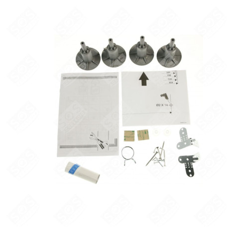 KIT DE MONTAGE PORTE GESCHIRRSPÜLER, SPÜLMASCHINE - 1784430081, 1784430234