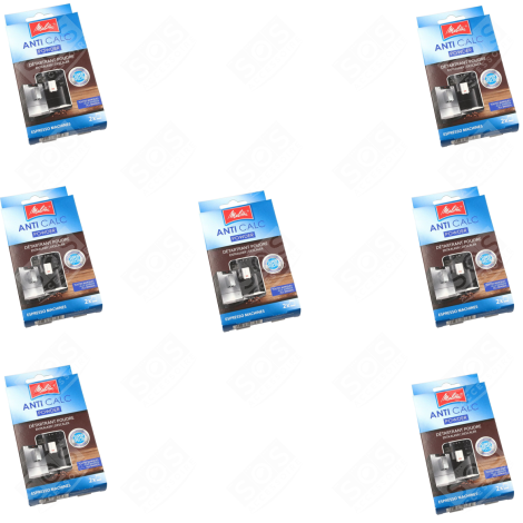 SET VON 7 SCHNELL-ENTKALKERN (PULVER) BISTRO 2X 40GR KAFFEEMASCHINE, ESPRESSOMASCHINE - 6762512