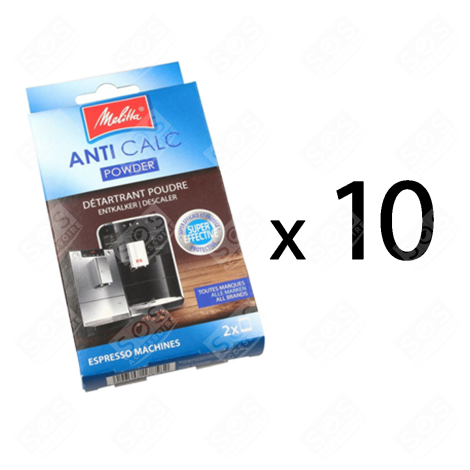 10ER-SET SCHNELL-ENTKALKER (PULVER) BISTRO 2X 40GR KAFFEEMASCHINE, ESPRESSOMASCHINE - 6762512
