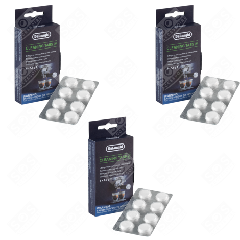 SET VON 3 REINIGUNGSTABLETTEN KAFFEEMASCHINE, ESPRESSOMASCHINE - AS00002139