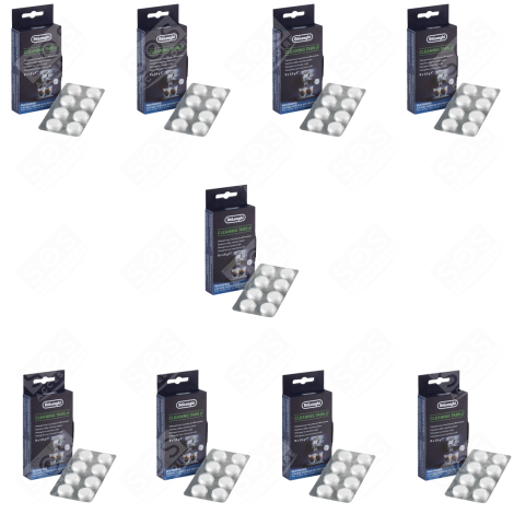 SET AUS 9 REINIGUNGSTABLETTEN KAFFEEMASCHINE, ESPRESSOMASCHINE - AS00002139