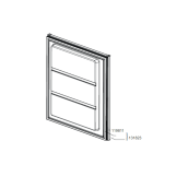 Tür (Gefrierteil) Position 119811