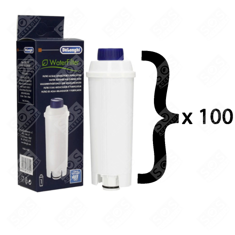 SATZ VON 100 ORIGINAL-ECAM-WASSERENTHÄRTERFILTERN KAFFEEMASCHINE, ESPRESSOMASCHINE - 5513292811