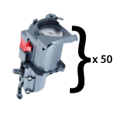 Satz mit 50 Durchflussgruppen (ECAM-Diffusor)