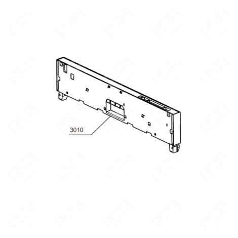 BEDIENFELD (REFERENZ 3010) GESCHIRRSPÜLER, SPÜLMASCHINE - 1745970252