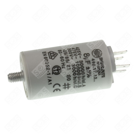 CONDENSATEUR 8MF CBB65A-1 WÄSCHETROCKNER - 00330506020B, 49052987