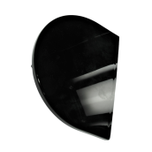 Schwarzer Wasserschachtdeckel