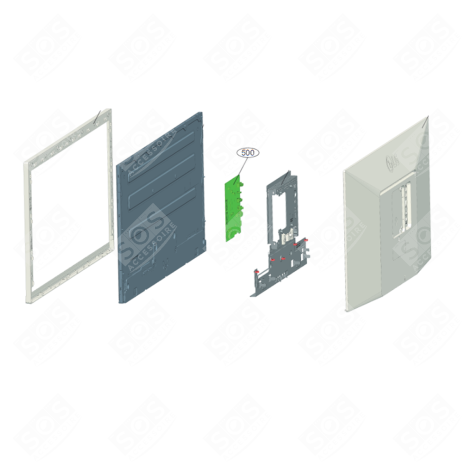 HAUPTPLATINE (KENNZEICHNUNG 500) INFORMATIK, COMPUTER - EBU67500001