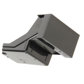 Halterung für schwarzen Kaffeesatzbehälter