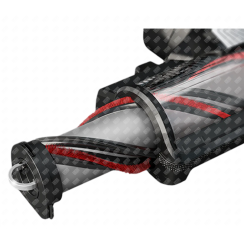 Schwarze Elektrobürste