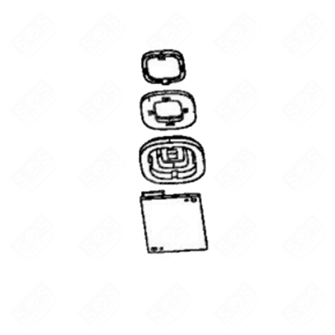 ELEKTRONIKPLATINE MIT SCHWARZEM KNOPF STAUBSAUGER - RS-2230001893, RS2230001893