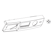 Frontblende (Markierung 22)