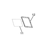 Türglas (Kennzeichnung 11)