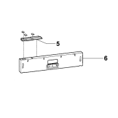Bedienblende (Kennzeichen 6)
