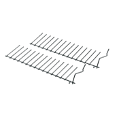 Klappbare Stangen des unteren Korbes