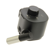 Schwarzer Milchbehälterdeckel