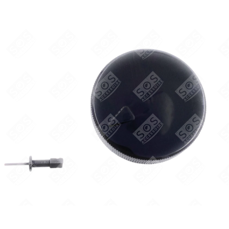 DREHKNOPF MIT GRAUER ACHSE KÜCHENMASCHINE - MS-650452, MS650452