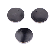 Set aus 3 Edelstahlschraubenabdeckungen