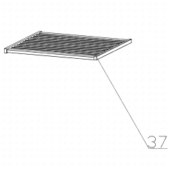 Holzeinlage (Kennzeichnung 37)