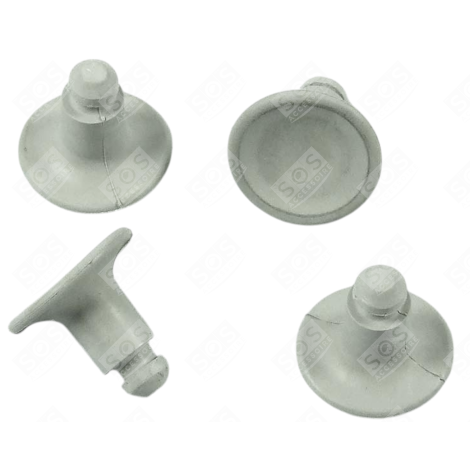 SATZ AUS 4 GUMMIFÜSSEN KÜCHENMASCHINE - KW714312