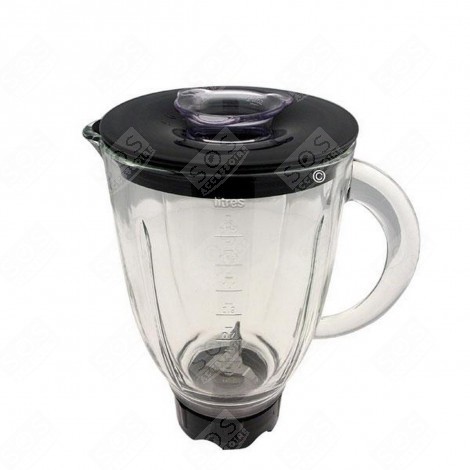 GLASBEHÄLTER FÜR BLENDER/MIXER KOMPLETT SCHWARZ KÜCHENMASCHINE - KW676342