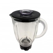 Glasbehälter für Blender/Mixer komplett schwarz