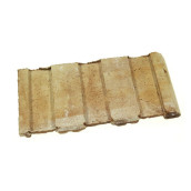 Untere linke Schamottestein