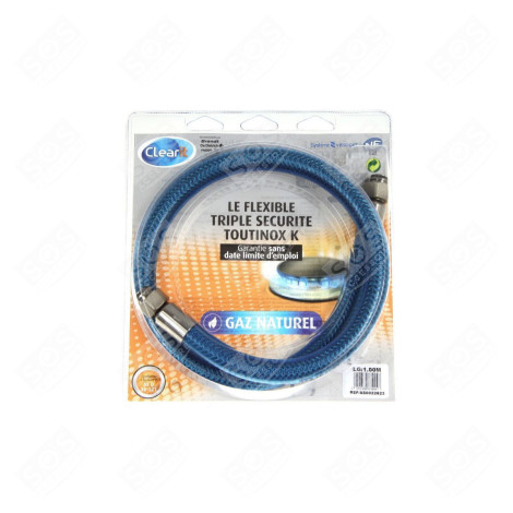 ERDGAS-SCHLAUCH 1000MM BACKOFEN, KÜCHENHERD - AS0022623