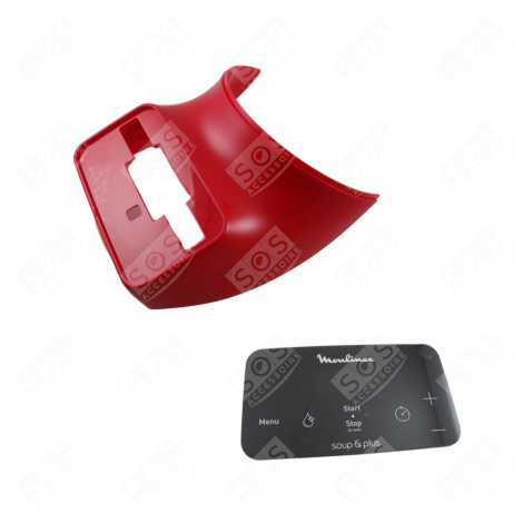 ROTES ZIFFERBLATT MIT KNOPFETIKETT MIXER - SS-1530000925, SS1530000925