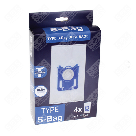 BOITE DE 4 SACS TYPE S-BAG  STAUBSAUGER - 9001684589