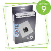 Set von 9 Boxen mit 4 Beuteln + 1 HYGIENE+-Filter