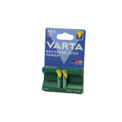 Satz mit 2 wiederaufladbaren NIMH AAA LR03 Batterien - 1000mAh