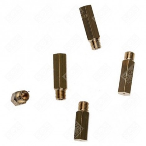 DÜSENSATZ ERDGAS BACKOFEN, KÜCHENHERD - 74X0538