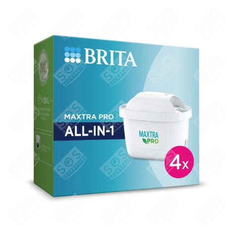 ORIGINALSET VON 4 MAXTRA PRO ALL IN ONE FILTERN WASSERKOCHER, KARAFFE - 1050415