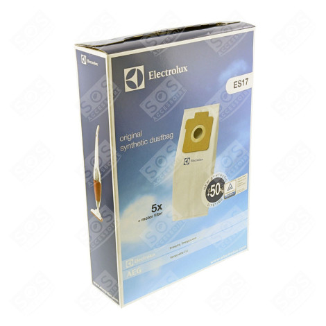 SET MIT 5 BEUTELN ES17 STAUBSAUGER - 9002563394