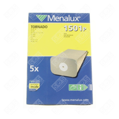 SATZ VON 5 BEUTELN 1501P STAUBSAUGER - 9001967547