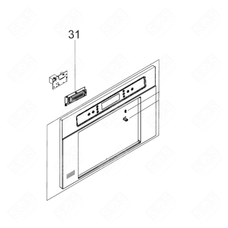 STEUERPLATINE BACKOFEN, KÜCHENHERD - 482000098772