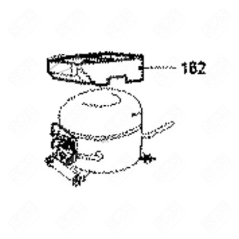 SCHALE KÜHLSCHRANK, GEFRIERSCHRANK - 483286011979