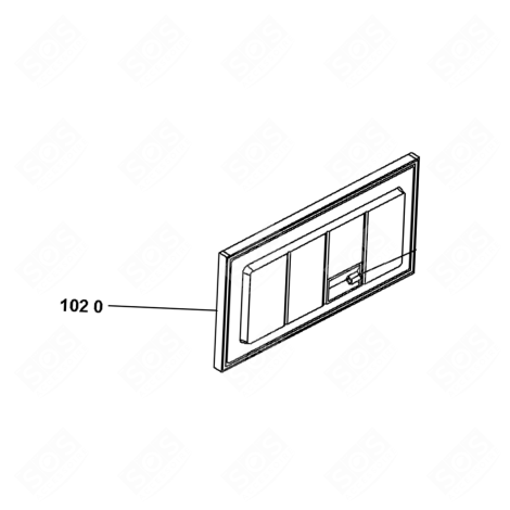 GEFRIERSCHRANKTÜR KÜHLSCHRANK, GEFRIERSCHRANK - 481010473317