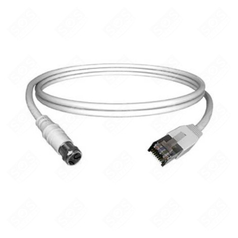 PATCHKABEL WEIBLICH - RJ45 (400MM) FERNSEHER & TV - CORDBALRJF040