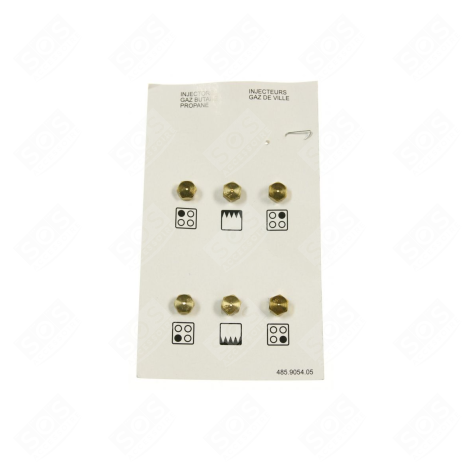 SATZ BUTAN-PROPAN-GASDÜSEN G30 BACKOFEN, KÜCHENHERD - 4431910058