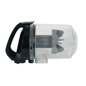 Komplettes Staubbehälter, -Separator schwarz und grau